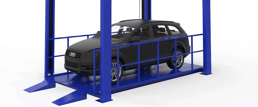 4 post car lifts application scenario