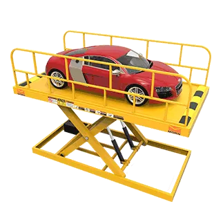 Scissor Car Lift - MORN LIFT scissor car lift