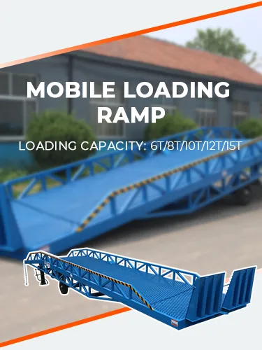 Mobile Loading Dock Ramp - MORN LIFT Mobile Loading Dock Ramp 1