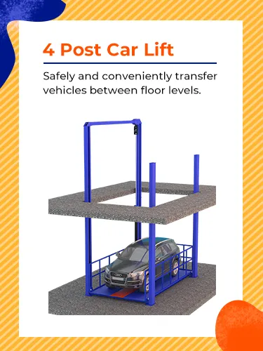 4 Post Car Lift - MORN LIFT 4 Post Car Lift 1