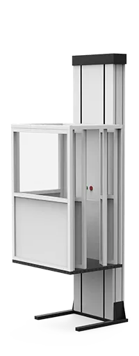 Home Lift with Cabin - MORN LIFT Vertical Platform Lift with Enclosure
