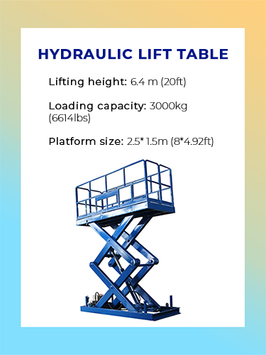 Hydraulic Lift Table 1