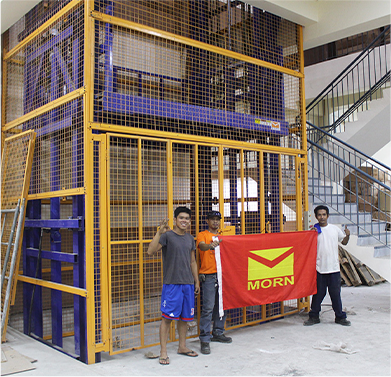 Goods Lift, Cargo Lift, Freight Elevator | Customization Service - MORN LIFT MORN cargo lift