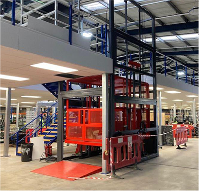 Goods Lift, Cargo Lift, Freight Elevator | Customization Service - MORN LIFT four post cargo lift