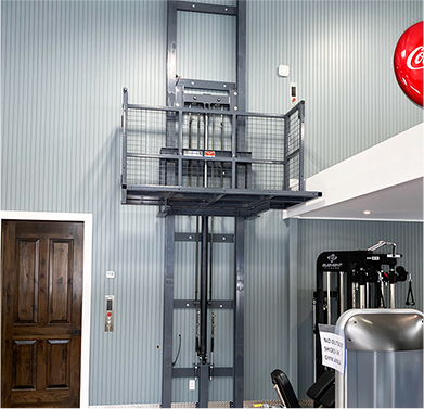 Goods Lift, Cargo Lift, Freight Elevator | Customization Service - MORN LIFT two post cargo lift